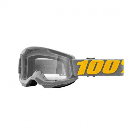 Masque / Lunettes Cross - 100% Strata 2 Izipizi Gris Ecran Transparent