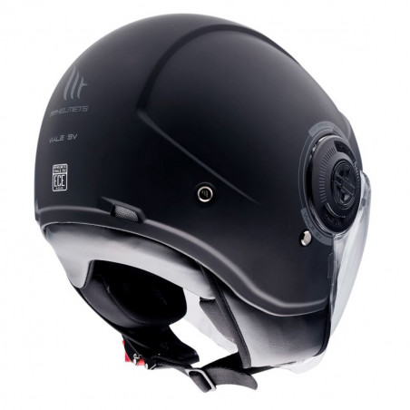 Casque Jet - MT Viale SV Double Ecran - Noir Mat