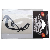 Autocollant / Sticker - MERYT Mask Noir Mechant 6 x 10cm