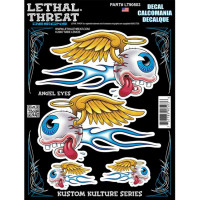 Autocollant / Sticker - LETHAL THREAT Angel Eyes 15 x 20cm