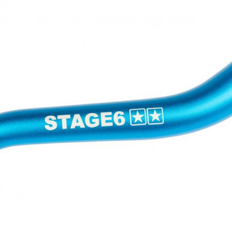 Guidon 28.6mm - Stage6 MKII Cross Alu Bleu