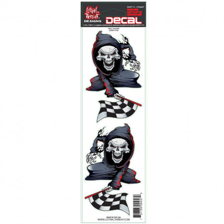 Autocollant / Sticker - LETHAL THREAT Race Reaper 7 x 25cm