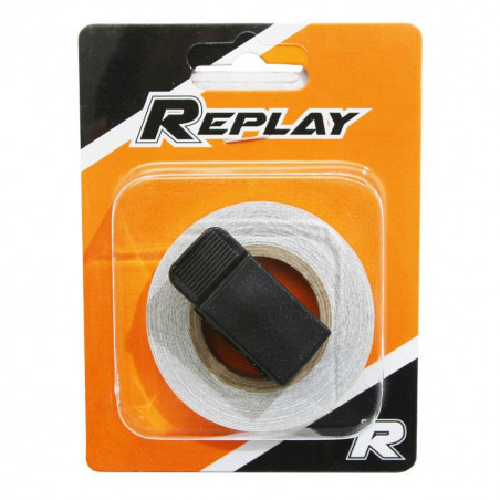 Liseret / Sticker Jante - 7mm Argent Replay avec applicateur