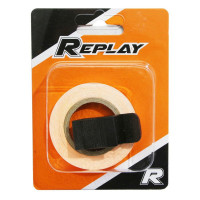 Liseret / Sticker Jante - 7mm Orange Replay avec applicateur