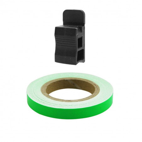 Liseret / Sticker Jante - 7mm Vert Replay avec applicateur