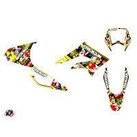 Kit Deco Derbi DRD Xtreme à partir de 2010 - Kutvek Freegunman Jaune / Rouge