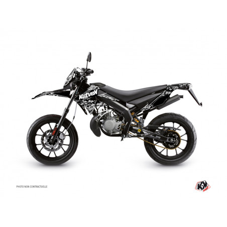 Kit Deco Autocollant / Sticker Derbi DRD Xtreme à partir de 2010 - Kutvek Predator Noir