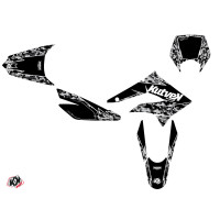 Kit Deco Derbi DRD Xtreme à partir de 2010 - Kutvek Predator Noir