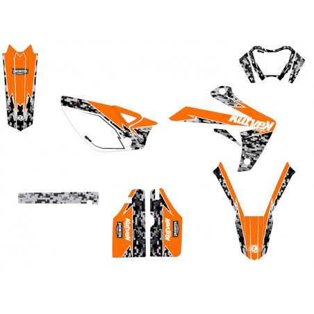 Kit Deco Rieju MRT à partir de 2010 - Kutvek Predator Orange