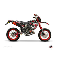 Kit Deco Autocollant / Sticker Rieju MRT à partir de 2010 - Kutvek Predator Rouge / Noir