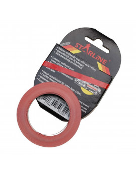 Liseret / Sticker Jante - 6mm Rouge Motip Solidline