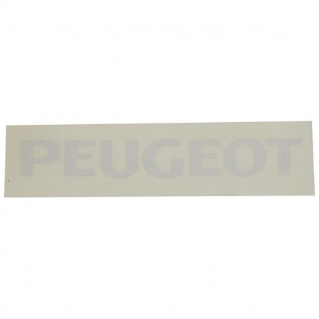 Autocollant / Sticker Carrosserie Peugeot - Blanc