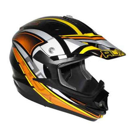 Casque Cross - ADX MX2 Thunderbolt Noir / Orange XL