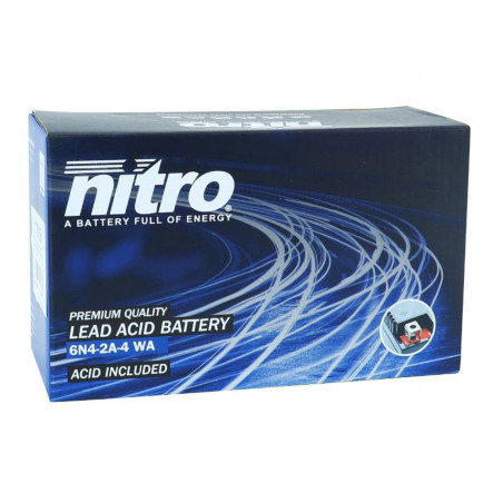 Batterie 6V 4Ah 6N4-2A-4 - NITRO