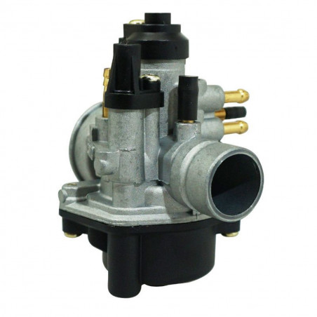 Carburateur 17.5mm - Premium Type PHBN sortie gaz coudée / starter à câble / dépression / graissage séparé / réchauffeur