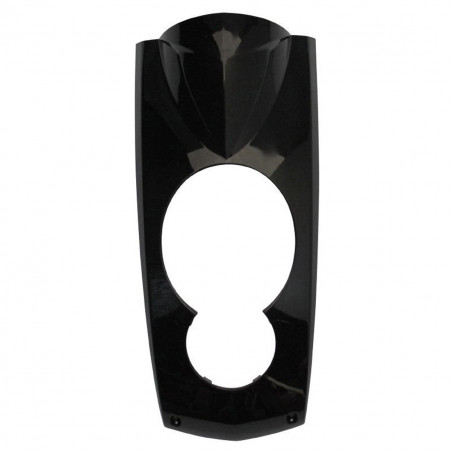 Tapa Frontal PEUGEOT Ludix Doble Óptica - Negro con Leds