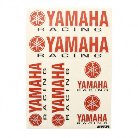 Kit Deco Autocollant / Sticker 330 x 220 mm - Yamaha