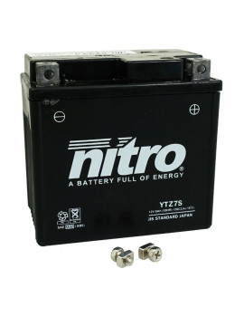 Batterie 12V 6 Ah NTZ7S 113x70x105 - Nitro