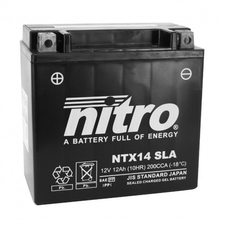 Batería Moto Gel NTX12-BS