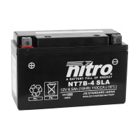 Batterie 12V 6.5 Ah NT7B / YT7B-4 150x65x93 - Nitro