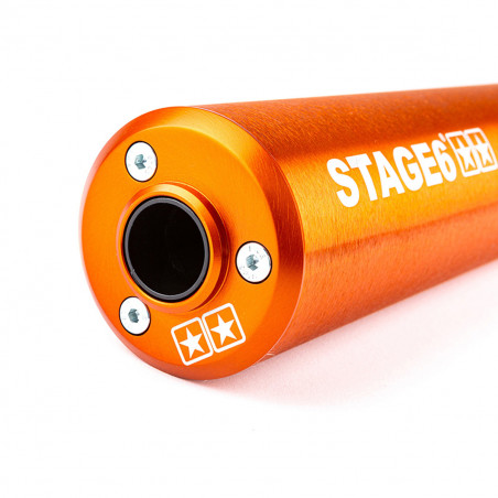 Pot Passage Haut Droit Beta RR 80 / 90cc - CNC Orange Stage6