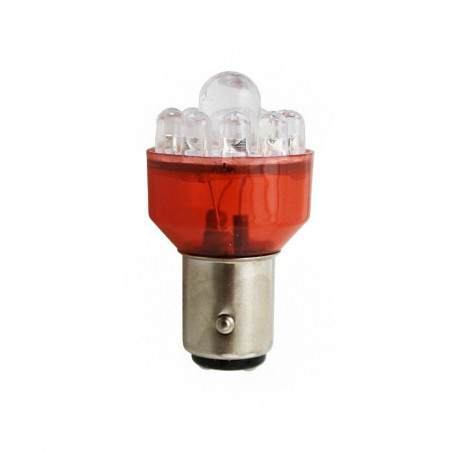 Ampoule / Leds 12V 21/5W BAY15d - Rouge Replay 