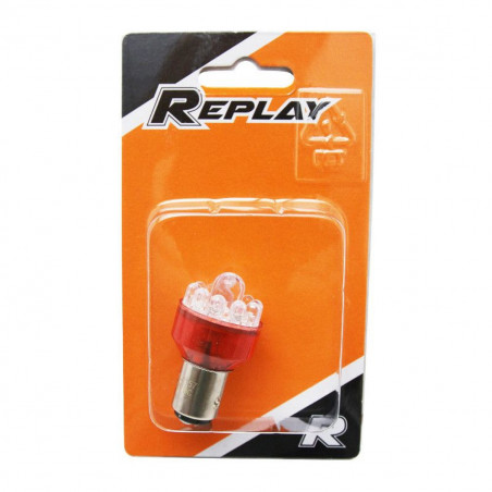 Ampoule / Leds 12V 21/5W BAY15D - REPLAY Rouge