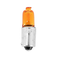 Ampoule Halogène Miniature H6W 12V 6W BAX9s Orange ergots décalés