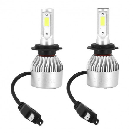 Ampoule / Lampe Leds 12V H7 8000 Lumens 6500K - PX26D
