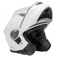 Casque Modulable - NOEND District Double Ecran Blanc