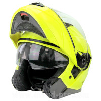 Casque Modulable - MT Atom SV Double Ecrans Blanc Brillant