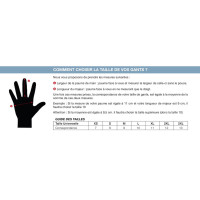 Gants Cross - FIVE Planet Fashion Flaming Noir / Orange