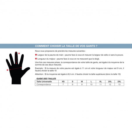 Gants Cross - FIVE Planet Fashion Flaming Noir / Orange