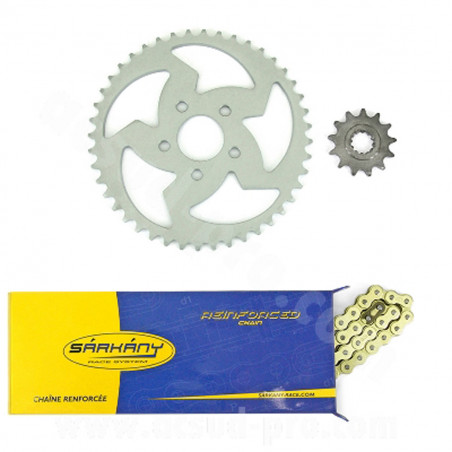 Kit chaîne Rieju RS1 Renforcé - SKY 13 x 44 420