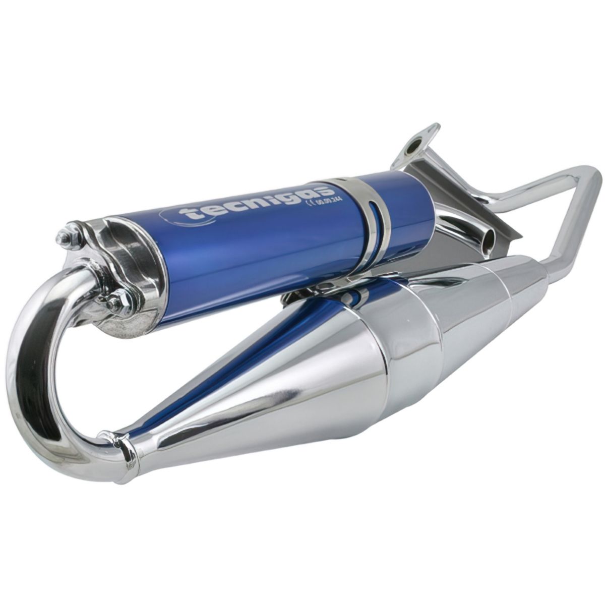 Pot Peugeot Kymco SYM 139QM GY6 4T 50 / 70cc - Next R Chromed Tecnigas Pot Peugeot Kymco SYM 139QM GY6 4T 50 / 70cc - Next R Chromed Tecnigas