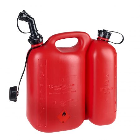Jerrycan / Bidón de Gasolina 10L Rojo con Boquilla Flexible - Pressol ///  en Stock en BIXESS™
