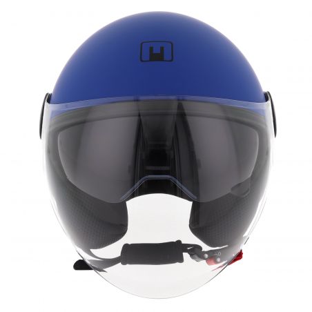 Casque Jet - MPH One Double Ecran Bleu Mat