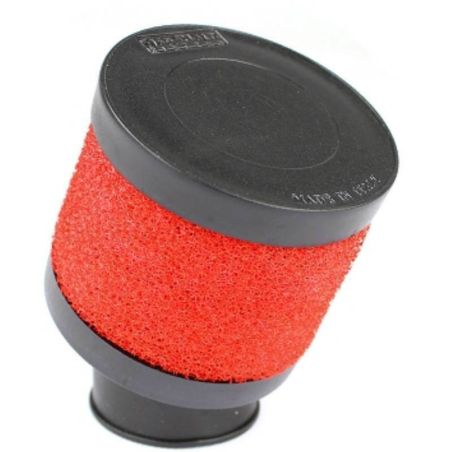 Filtre à air PHBG - Marchald Small Filter 32mm coudé 30 degrés L 95mm Rouge