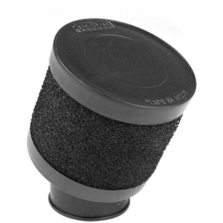 Filtre à air PHBG - Marchald Small Filter 32mm coudé 30 degrés L 95mm Noir