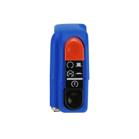 Commodo / Commutateur Droit Universel - Start / Stop sur guidon 22mm Domino