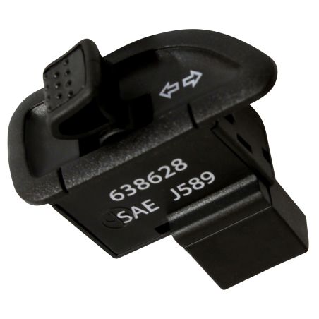 Bouton clignotant adaptable maxiscooter Piaggio MP3 X-Evo noir
