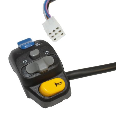 Mando izquierdo adaptable Peugeot Speedfight Vivacity XR6 negro