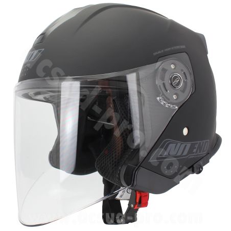 Casque Jet - NoEnd Max Double écran Noir mat