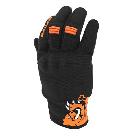 Guantes Moto - Malossi M-Gloves Primavera / Verano - Negro / naranja