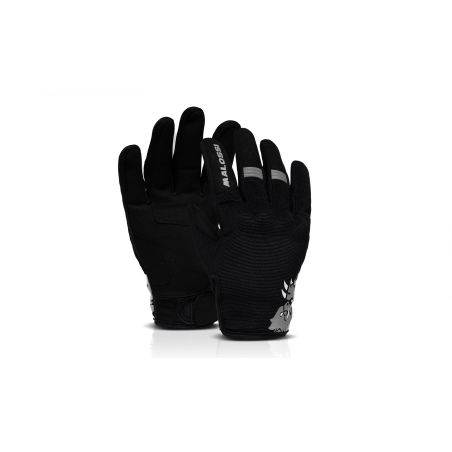 Gants Moto - Malossi M-Gloves Printemps / été - Noir / Gris
