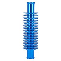 Radiador para tubo refrigerante - 17mm redondo Azul