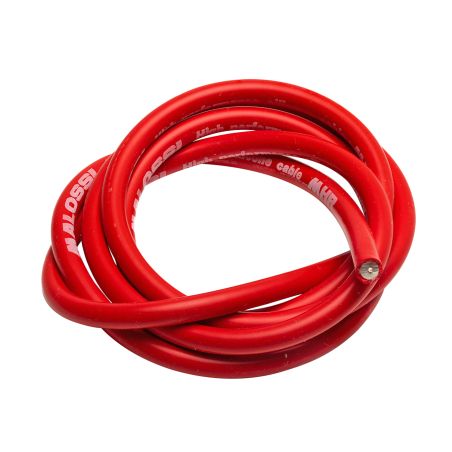 Cable de Bujía / Bobina - D.7mm Rojo Malossi Racing 0.50m