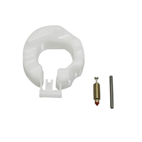 FLOTTEUR, POINTEAU ET AXE DE CUVE POUR CARBURATEUR ORIGINE PIAGGIO COMMUN A LA GAMME SCOOTER 50 2T 