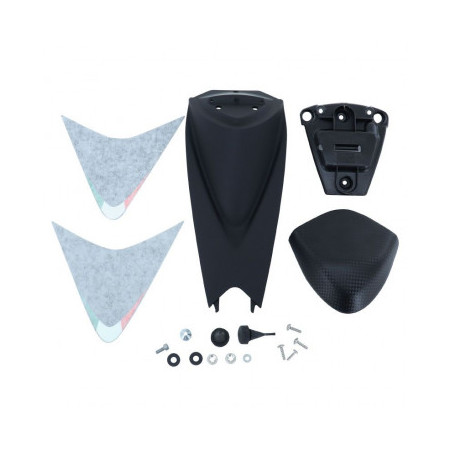 CAPOT DE SELLE ORIGINE PIAGGIO POUR APRILIA 50-125 RS4 2011/ NOIR 