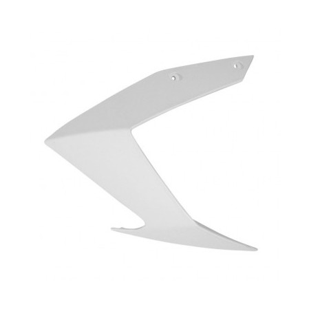 DEFLECTEUR D'AIR DE FACE AVANT DROIT ORIGINE PIAGGIO APRILIA 50-125 RS 2006/2010 BLANC 